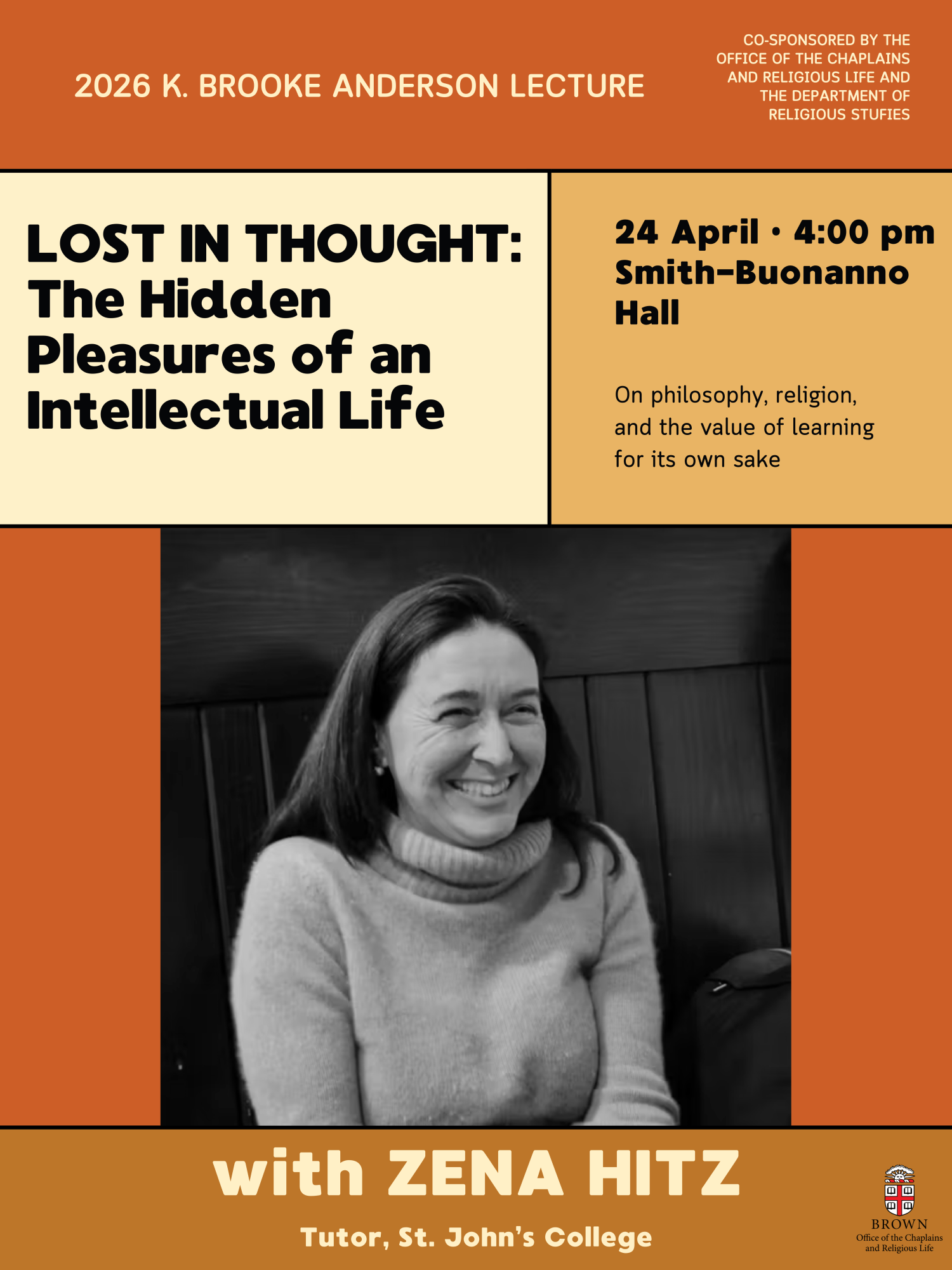 K. Brooke Anderson Lecture - Zena Hitz